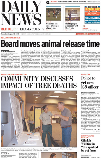 Red Bluff Daily News: A Community’s Lifeline in the Digital Age
